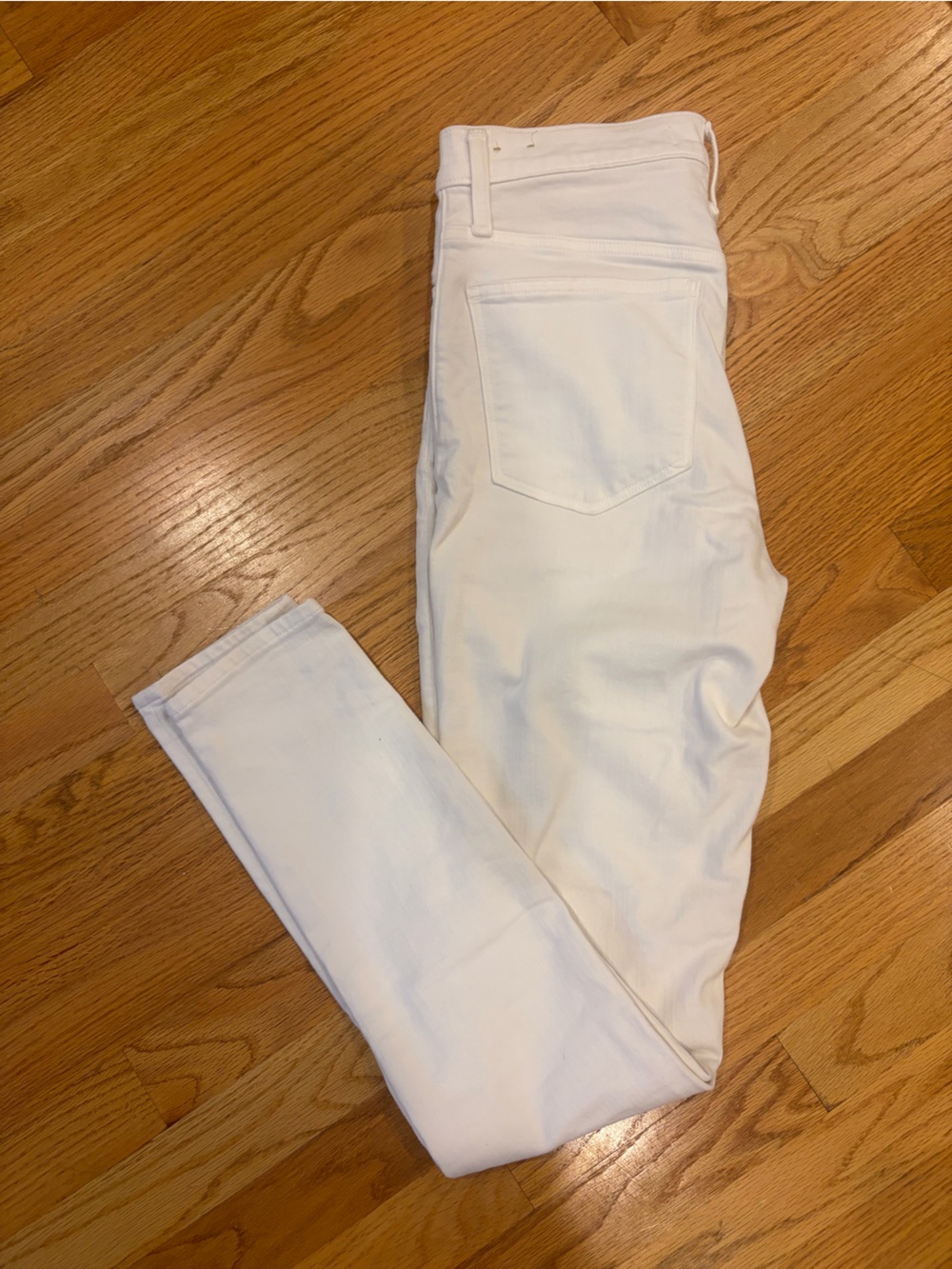 Madewell white skinny jeans 27 Tall